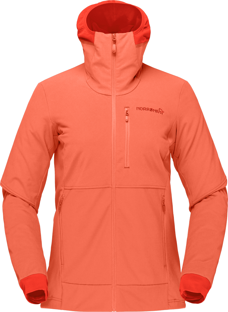 lofoten hiloflex200 Hood W's Orange Alert/Arednalin