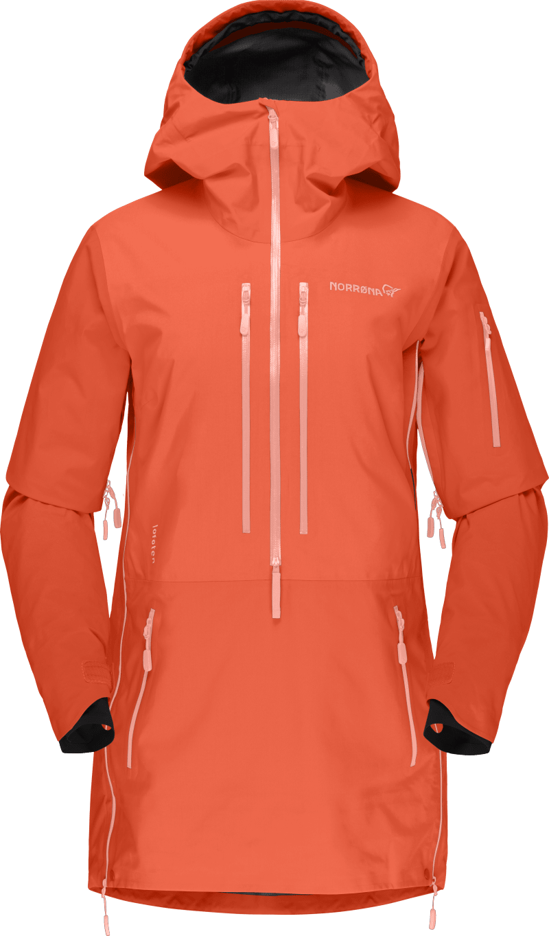 lofoten Gore-Tex Pro Anorak W's Orange Alert