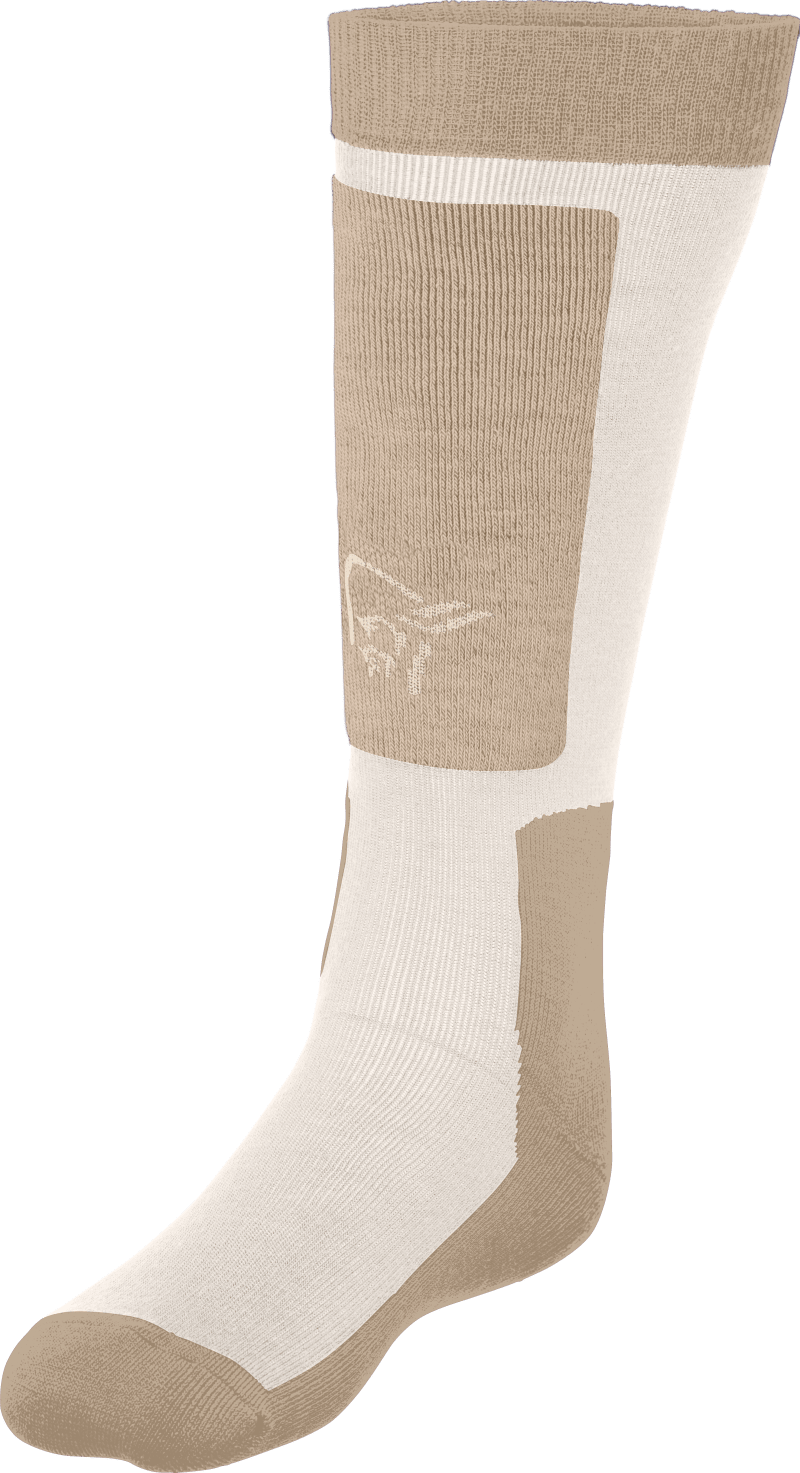 lofoten mid merinoUll long Socks Oatmeal