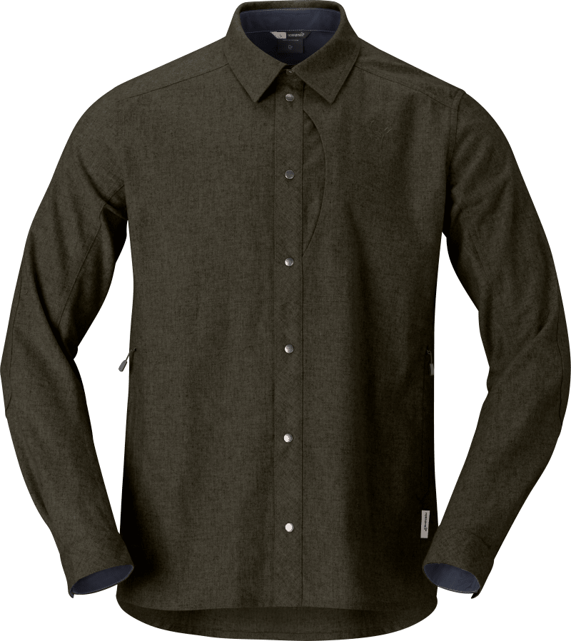 tamok wool plain Shirt M's Rosin