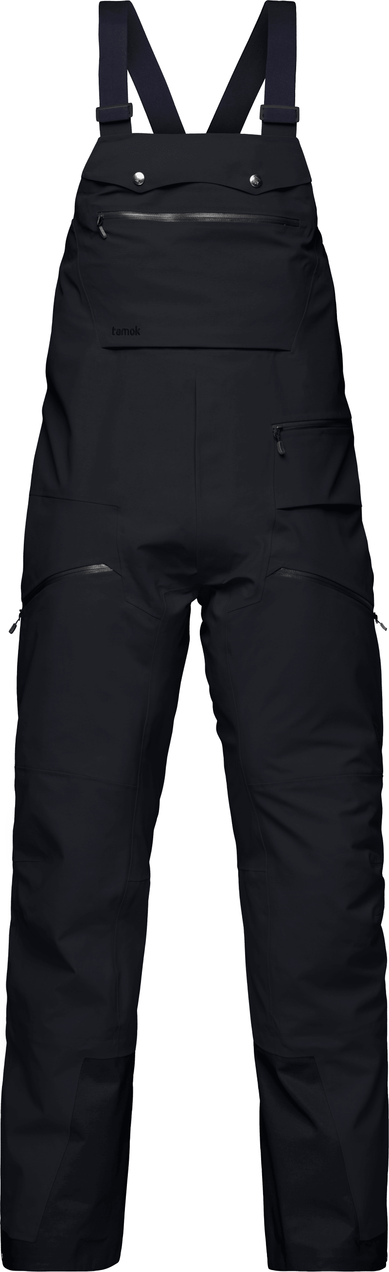 tamok Gore-Tex Performance Shell Bibs M's Caviar Black