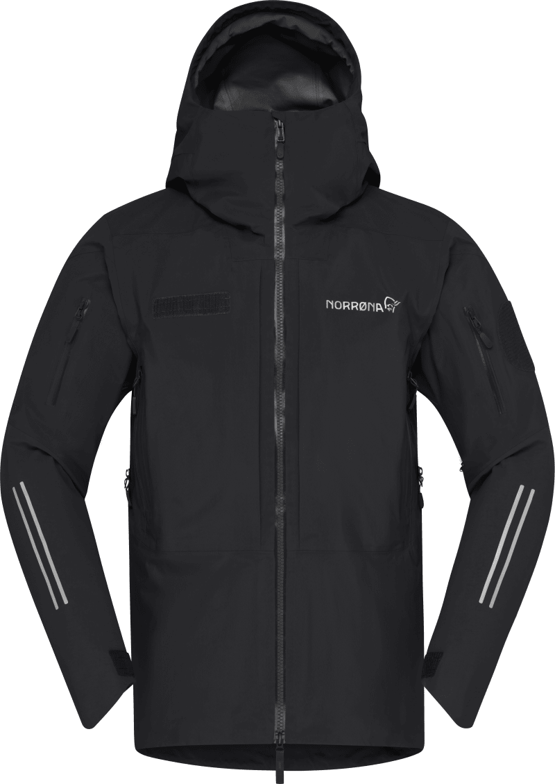 trollveggen Gore-Tex Pro rescue Jacket M's Caviar Black