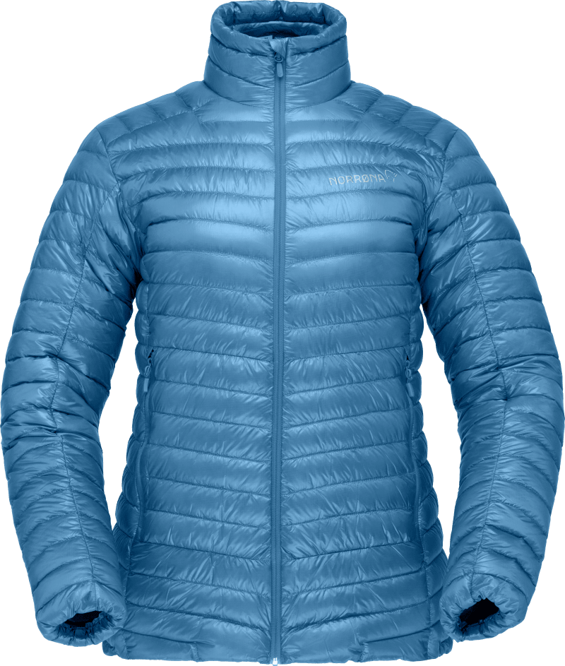 trollveggen superlight down850 Jacket W's Hawaiian Surf