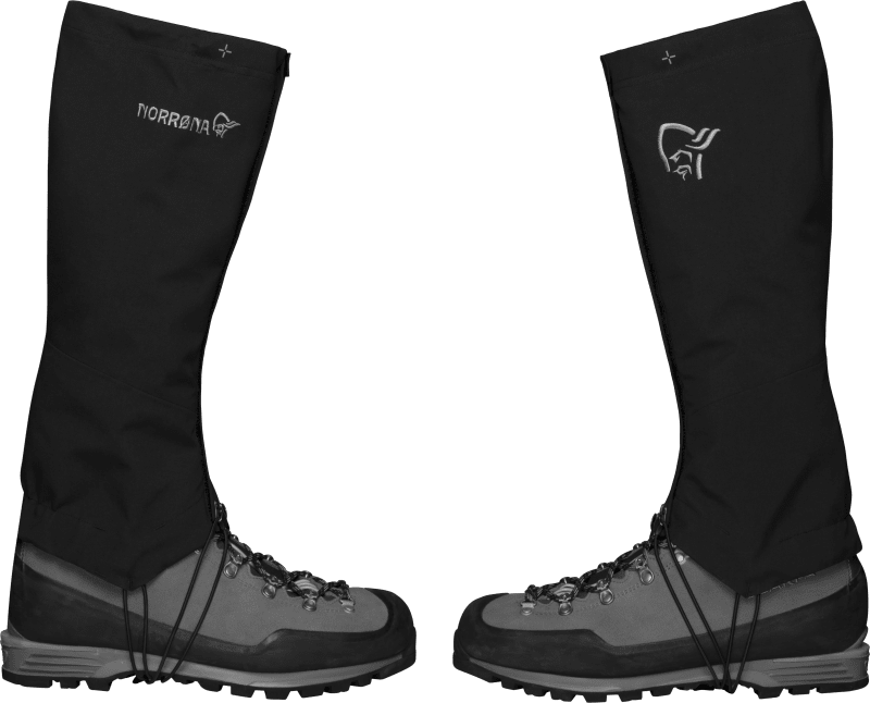 trollveggen Gore-Tex Gaiters Caviar Black