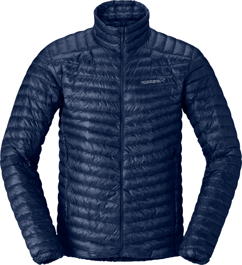trollveggen down800 super light Jacket M's Indigo Night