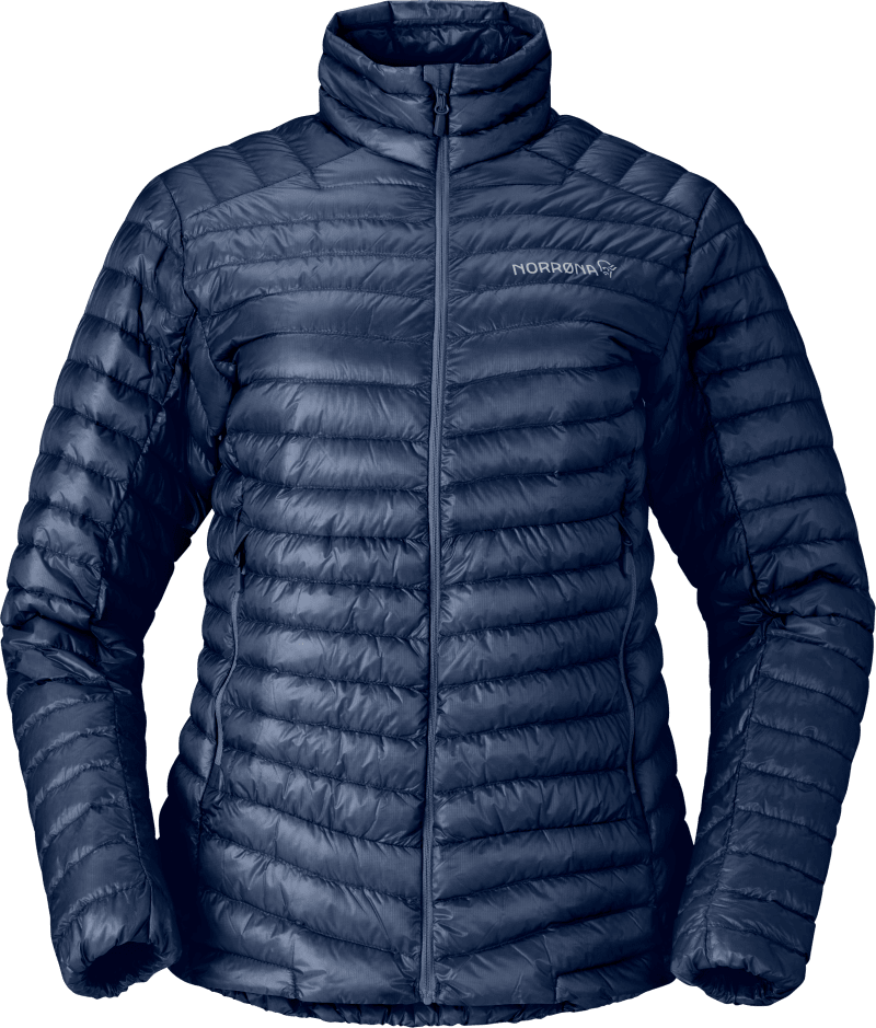 trollveggen down800 super light Jacket W's Indigo Night