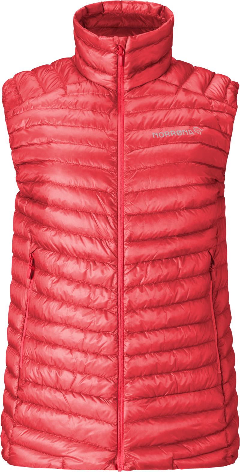 trollveggen down800 super light Vest W's Watermelon