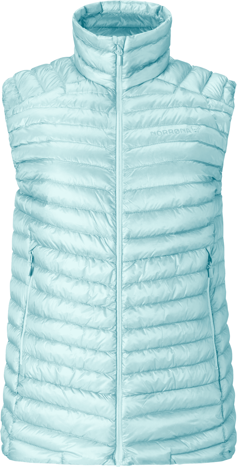 trollveggen down800 super light Vest W's Clearwater