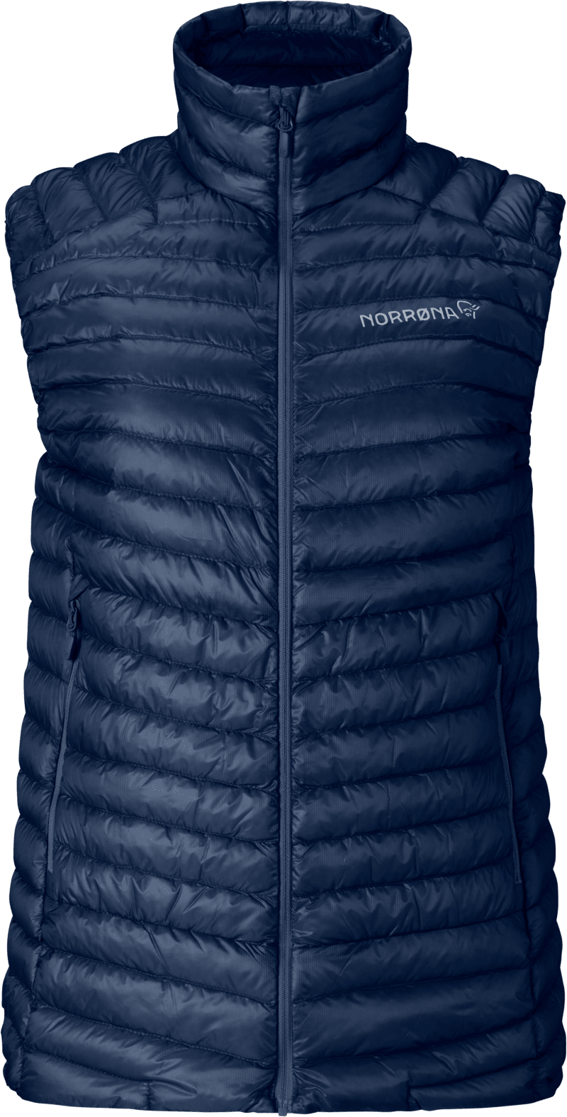 trollveggen down800 super light Vest W's Indigo Night