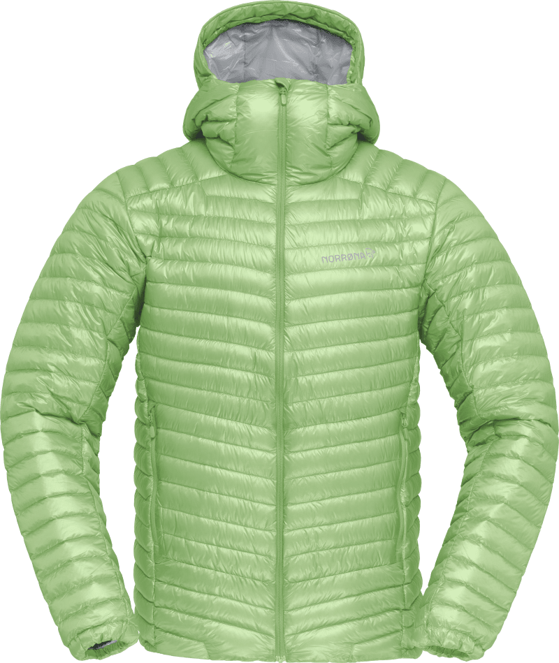trollveggen superlight down850 Hood M's Classic Green