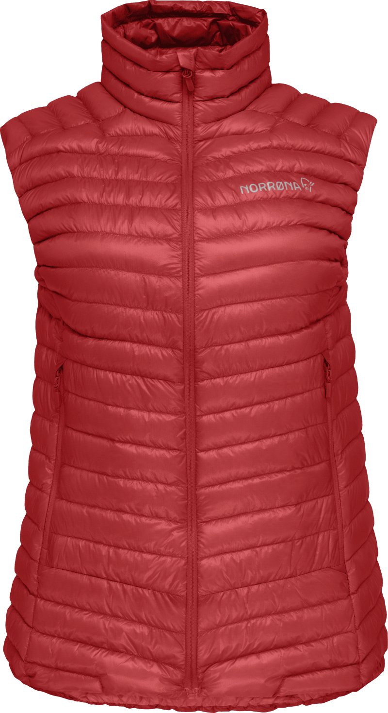 trollveggen superlight down850 Vest W's True Red
