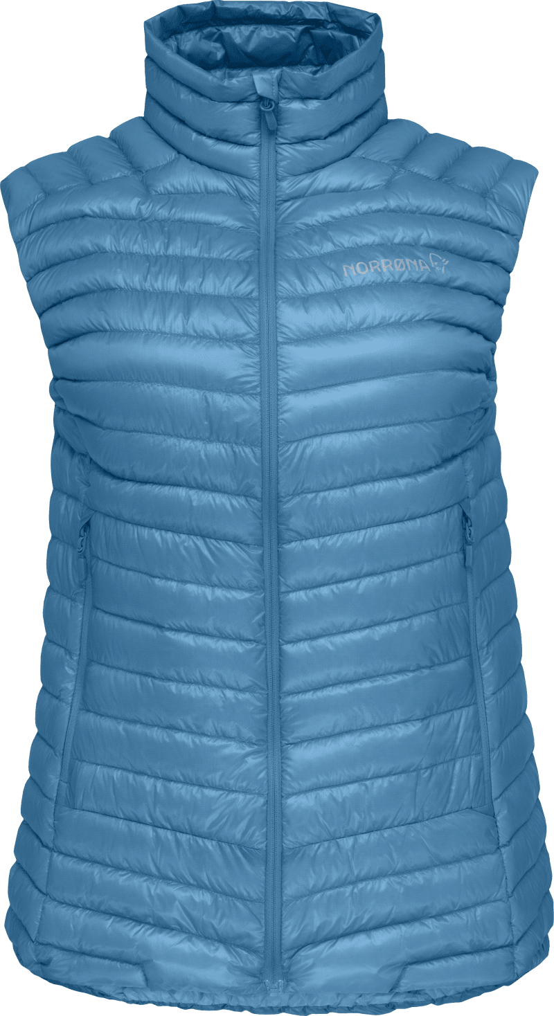 trollveggen superlight down850 Vest W's Hawaiian Surf