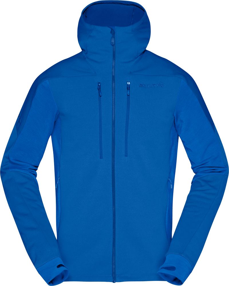 trollveggen Powerstretch Pro Zip Hood M's Limoges