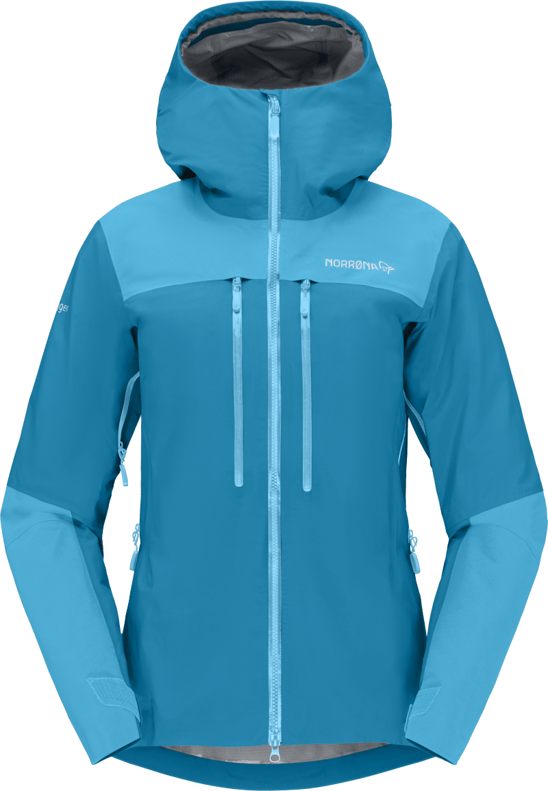 trollveggen Gore-Tex Pro Light Jacket W's Hawaiian Surf/Aquarius