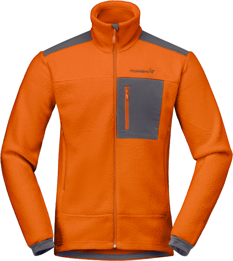 trollveggen warm3 Jacket M's Gold Flame