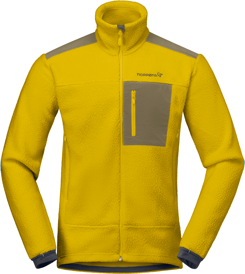 trollveggen warm3 Jacket M's Golden Palm