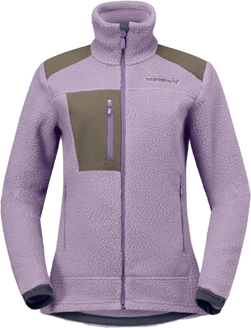 trollveggen warm3 Jacket W's Purple Sage