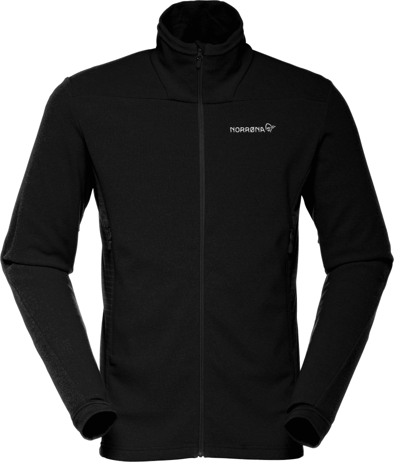 falketind warm1 Jacket M's Caviar Black
