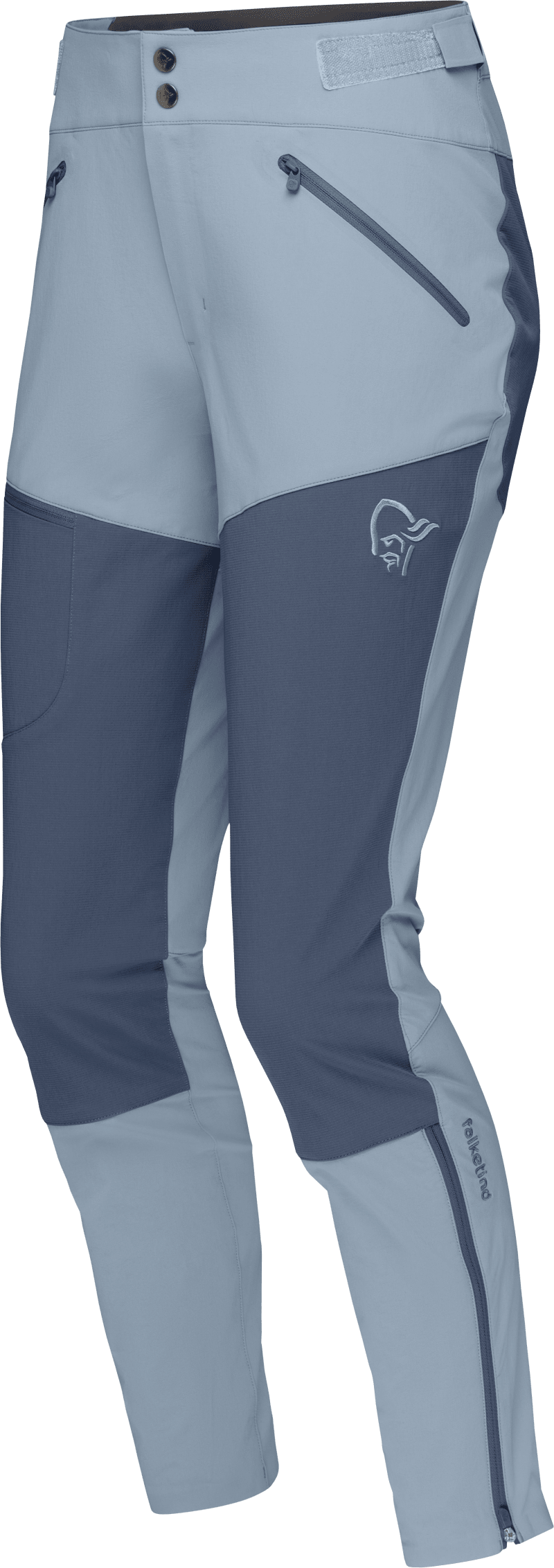 falketind rugged slim Pants W's Blue Fog