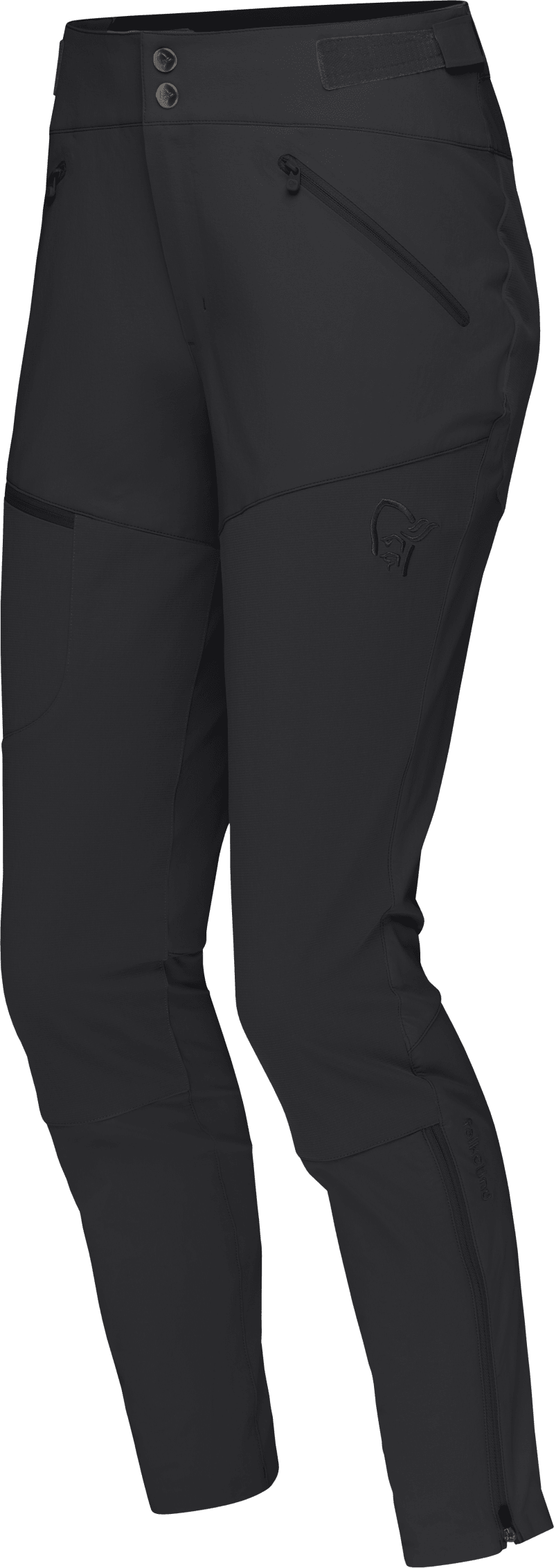 falketind rugged slim Pants W's Caviar Black