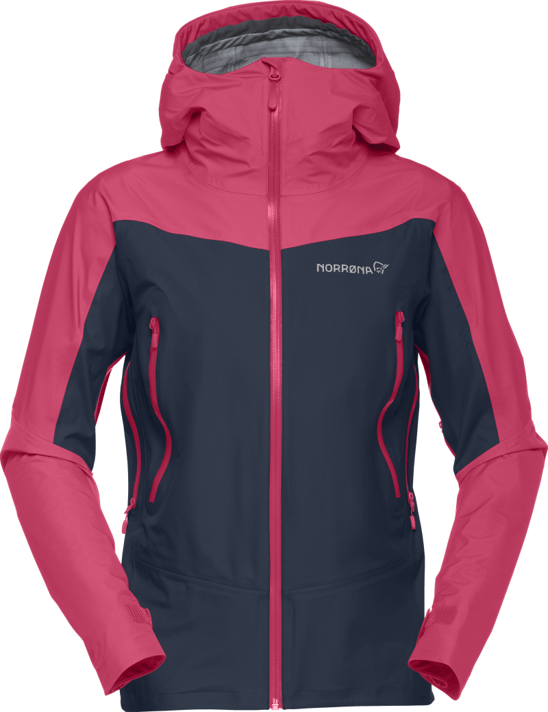falketind Gore-Tex Jacket W's Honeysuckle/Indigo Night