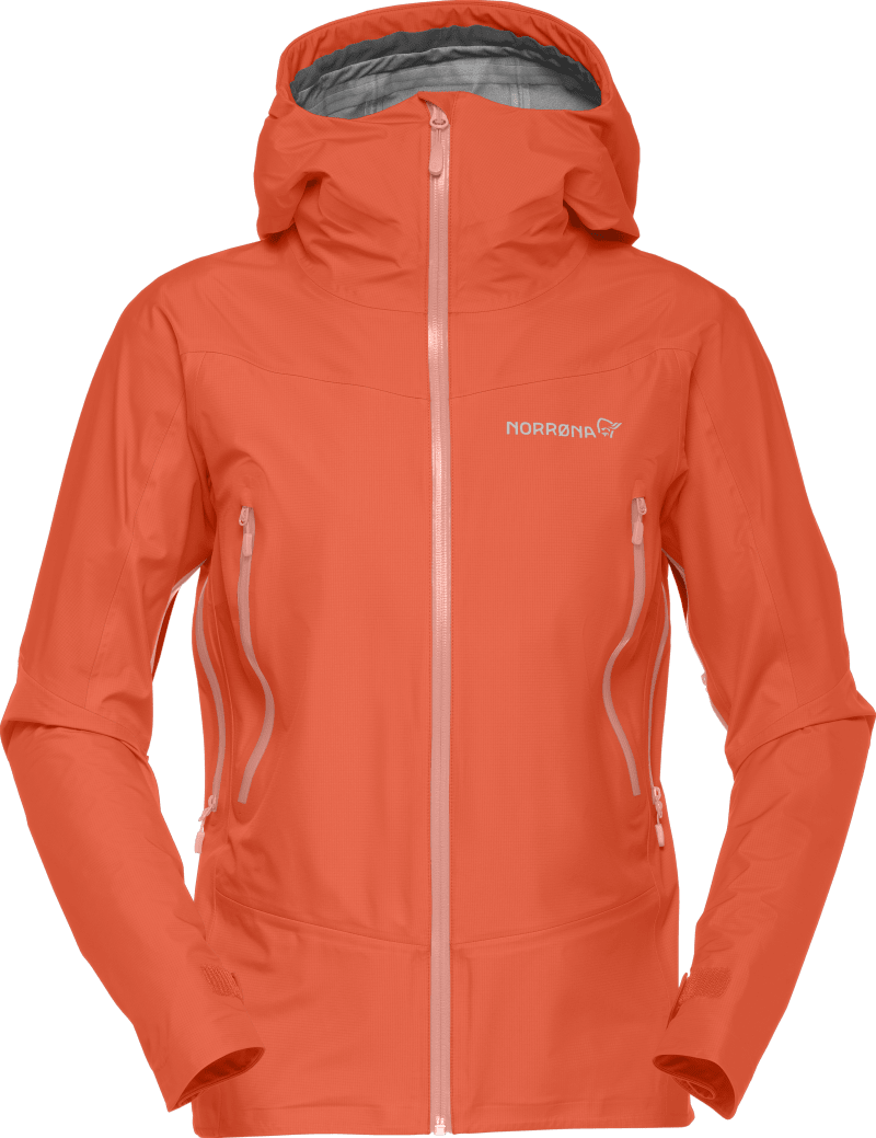 falketind Gore-Tex Jacket W's Orange Alert