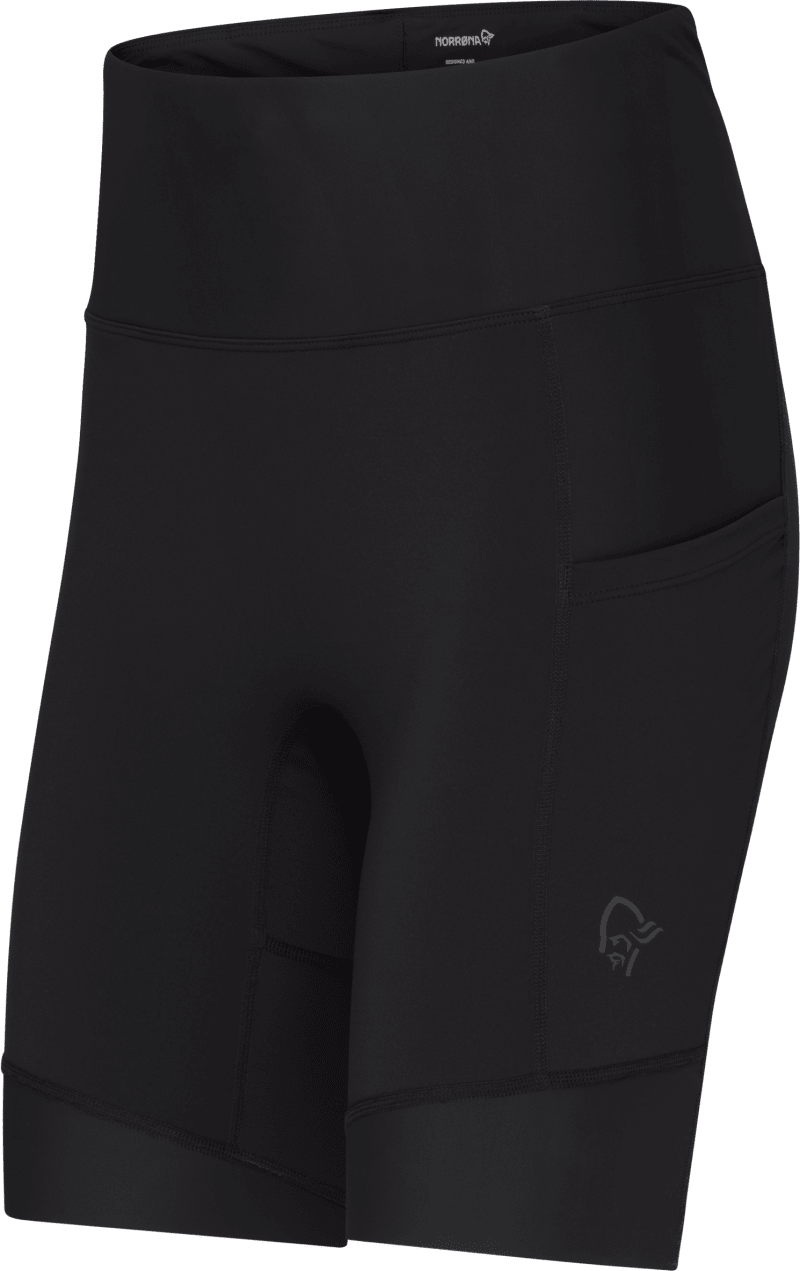 falketind equaliser stretch short Tights W's Caviar Black