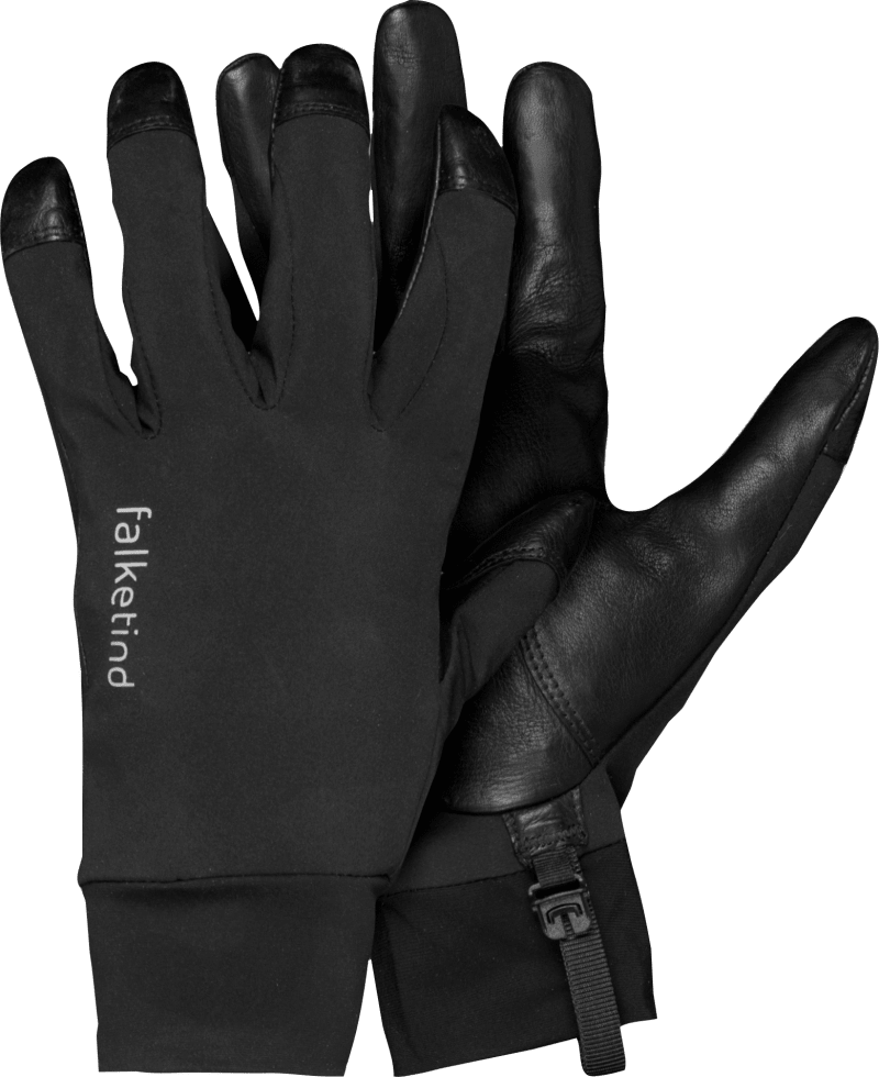 falketind Gore-Tex Infinium short Gloves (M/W) Caviar Black