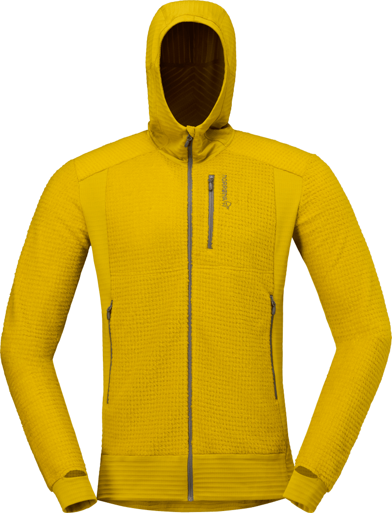 falketind alpha120 Zip Hood M's Golden Palm
