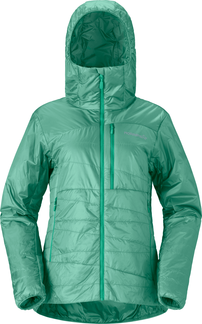falketind thermo40 Zip Hood W's Malachite Green
