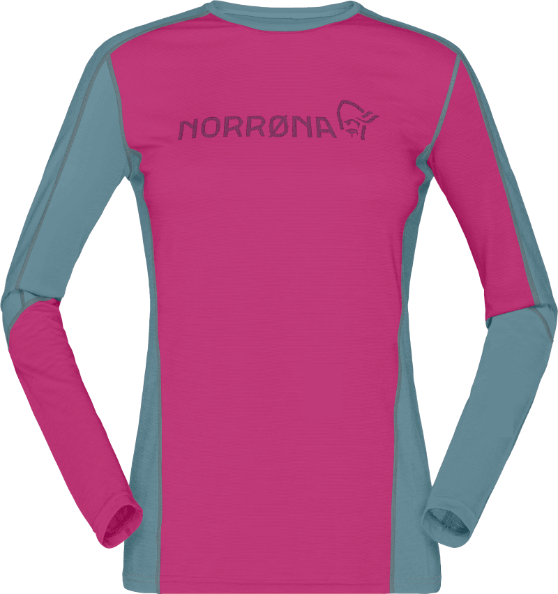 falketind equaliser merino round Neck W's Festival Fuchsia