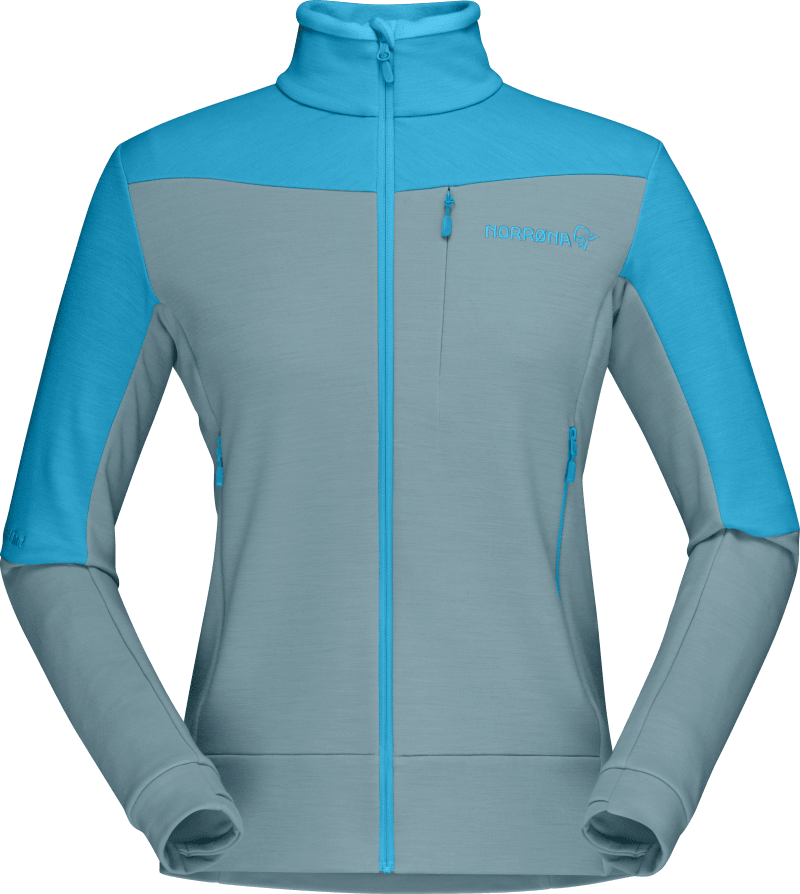 falketind warmwool2 stretch Jacket W's Aquarius/Tourmaline