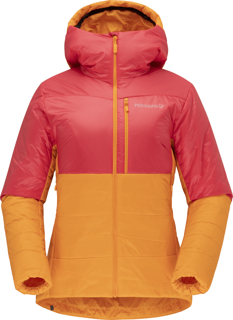 falketind thermo60 Hood W's Orange Popsicle/Honeysuckle