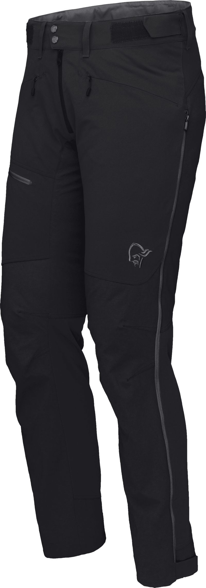 falketind flex1 heavy duty Pants M's Caviar Black/Zip Grey 