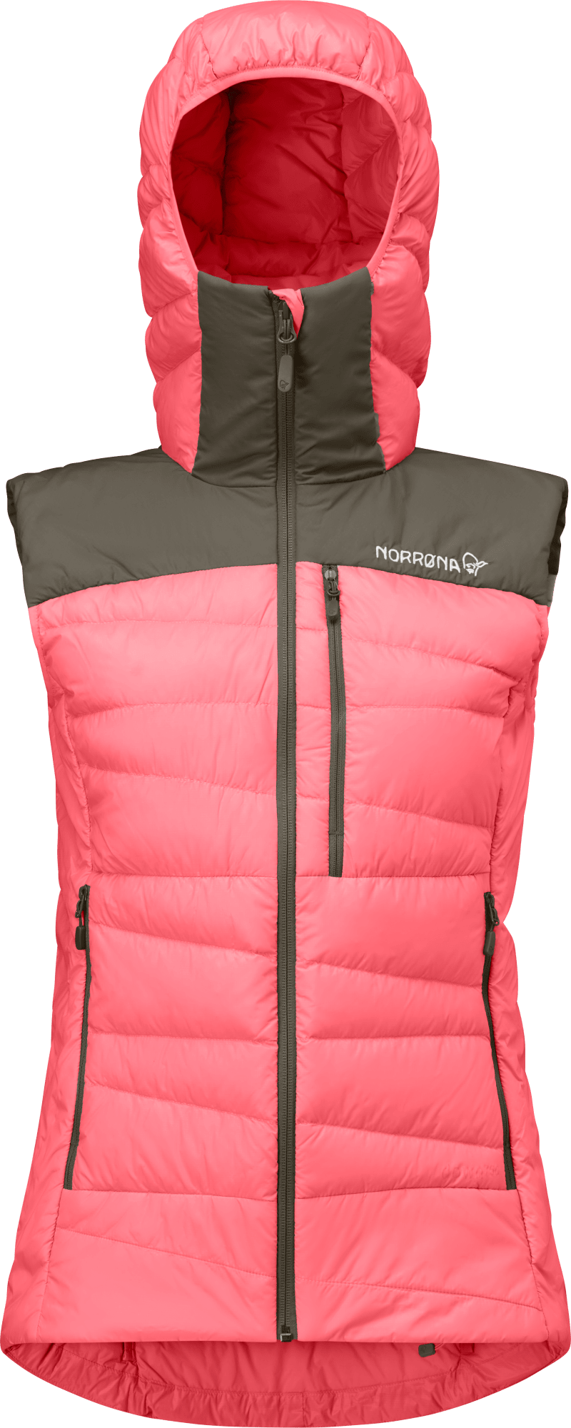 falketind down750 Vest W's Calypso Coral