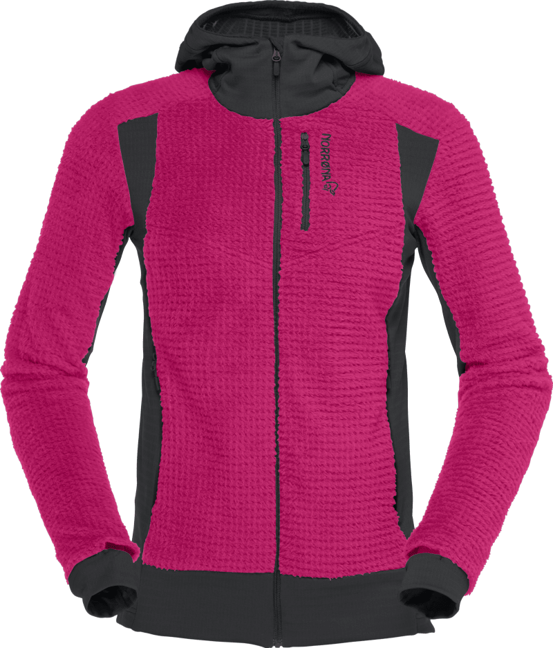 falketind Alpha120 Zip Hood W's Festival Fuchsia