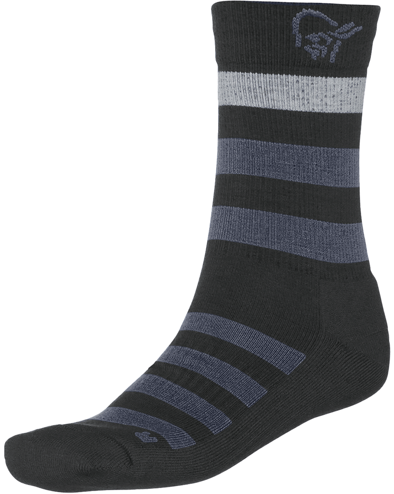 falketind mid Merino Socks Caviar Black