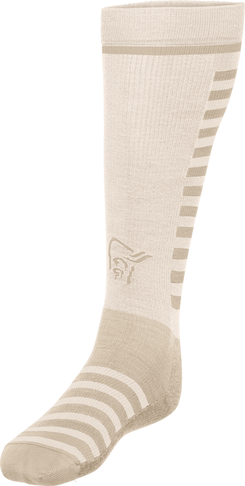 lyngen light merinoUll long Socks Oatmeal