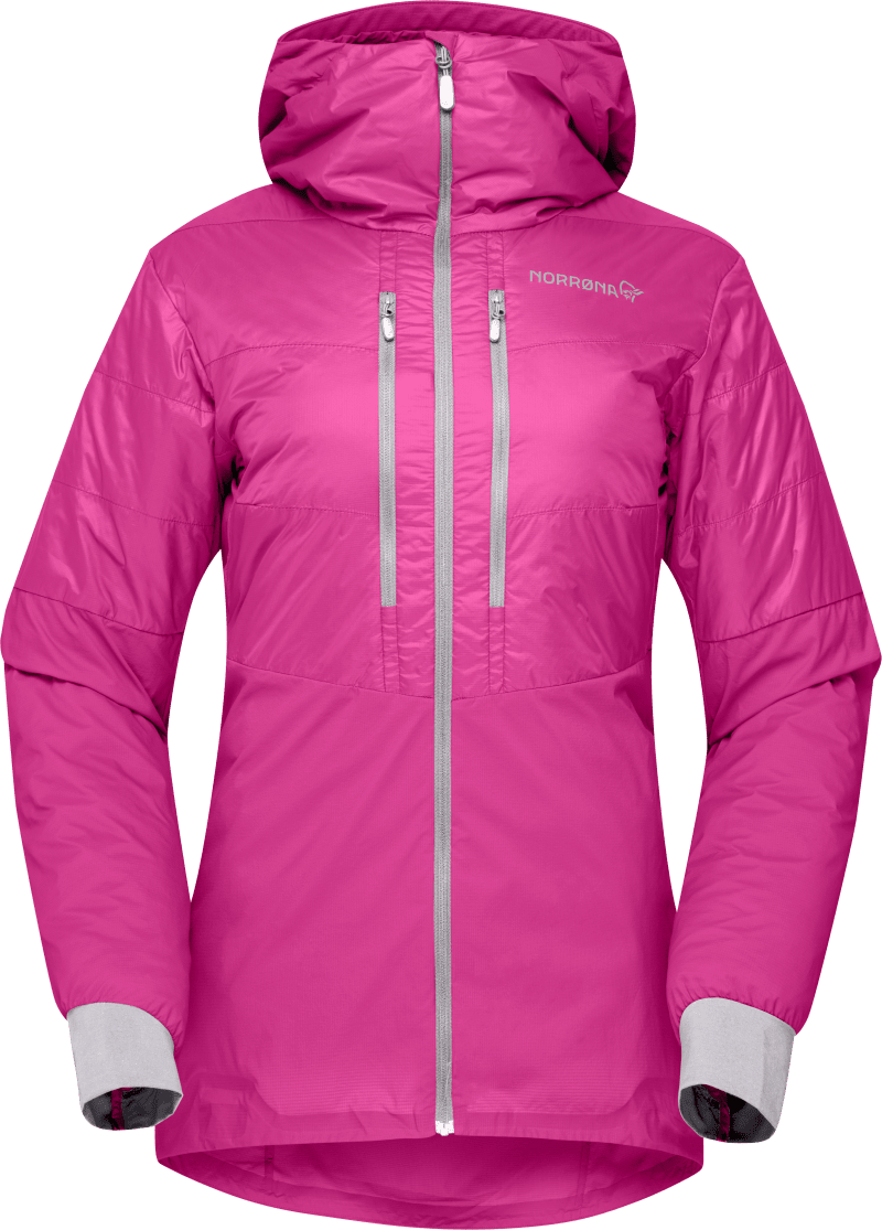 lyngen aero80 insulated Zip Hood W's Festival Fuchsia