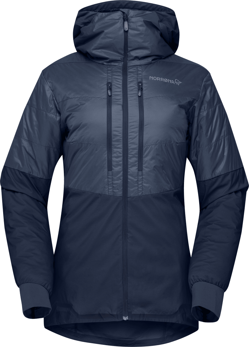 lyngen aero80 insulated Zip Hood W's Indigo Night
