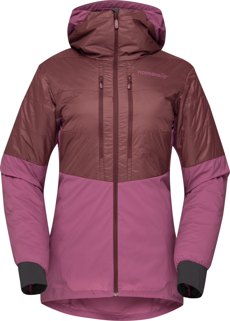 lyngen aero80 insulated Zip Hood W's Violet Quartz