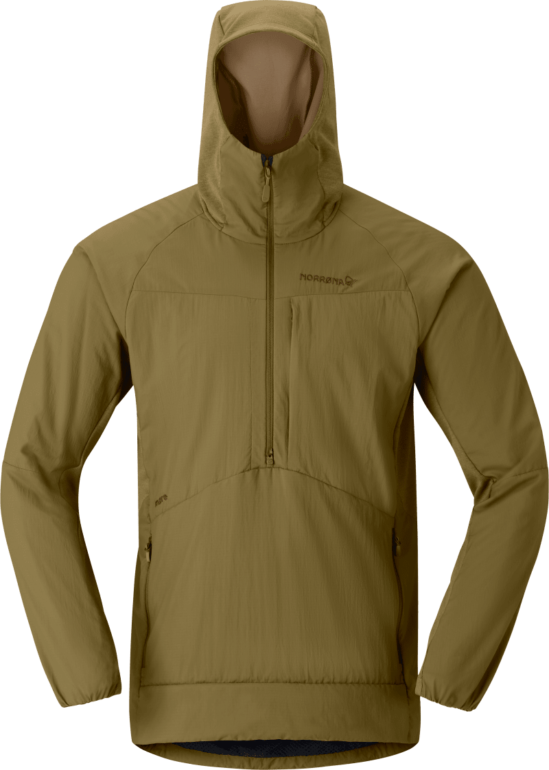 møre Octa Zip Hood M's Dark Olive