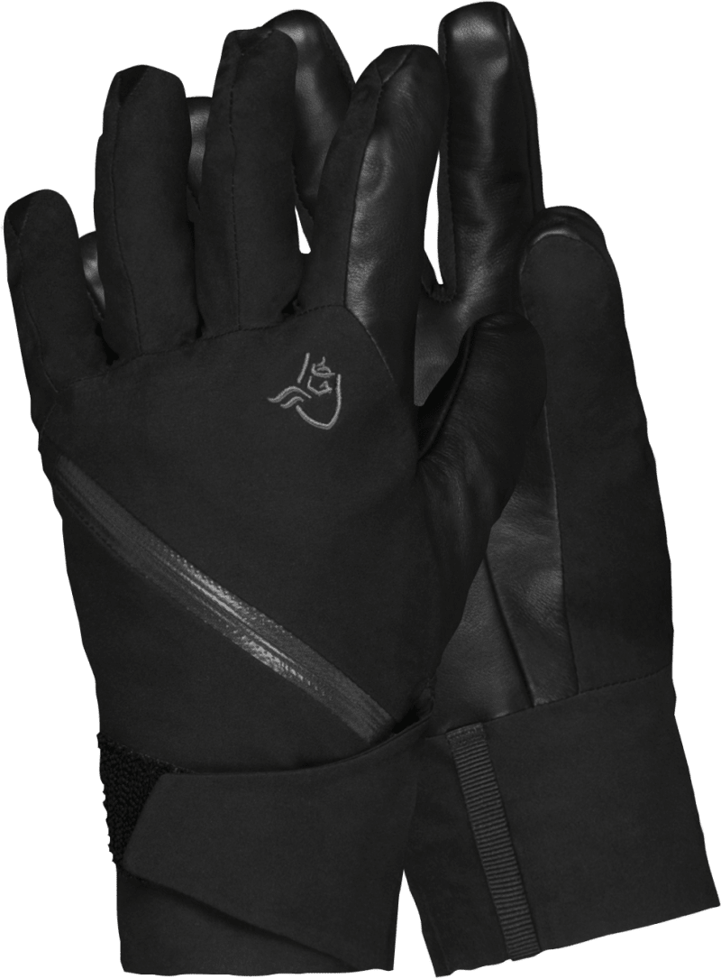 lyngen dri1 Gloves Caviar Black