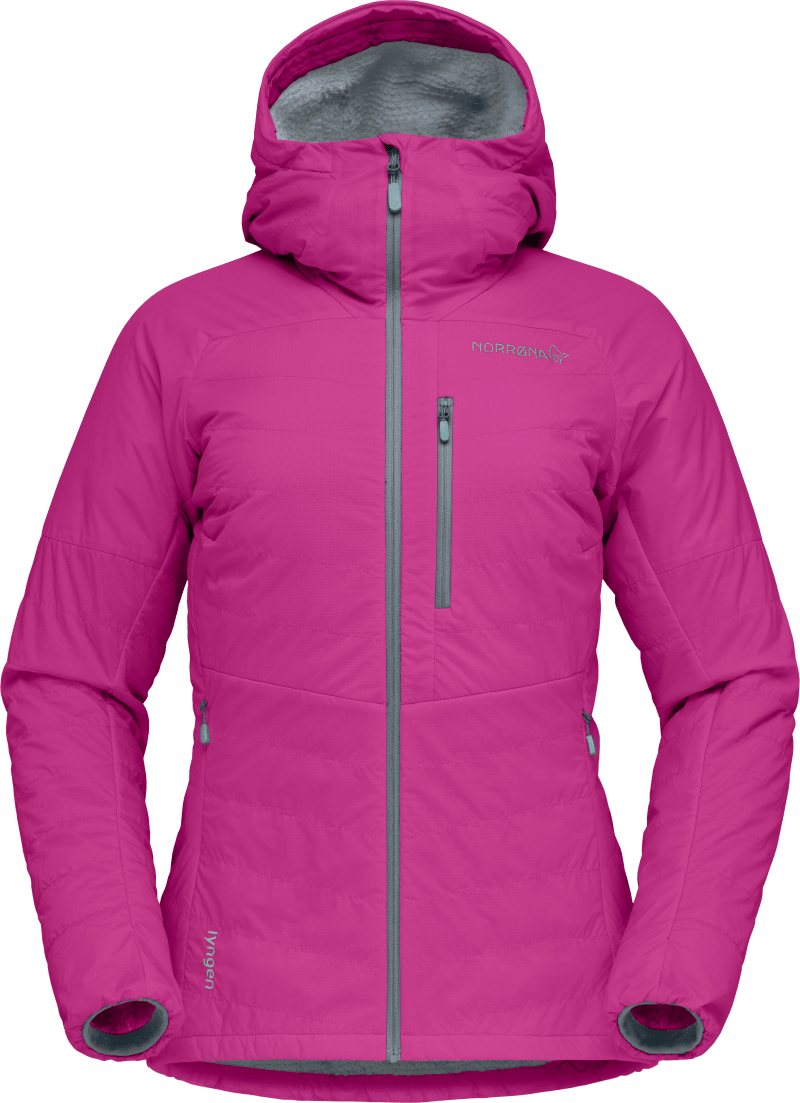 lyngen alpha100 Zip Hood W's Festival Fuchsia