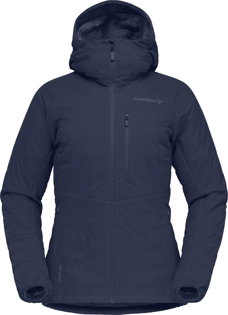lyngen alpha100 Zip Hood W's Indigo Night