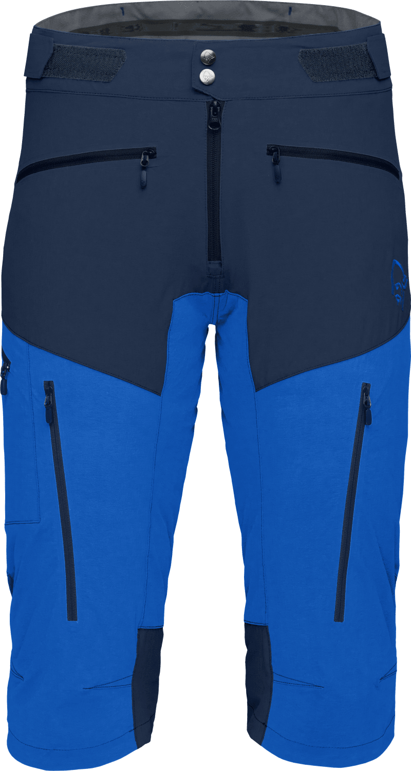fjørå flex1 Shorts M's Indigo Night/Olympian Blue