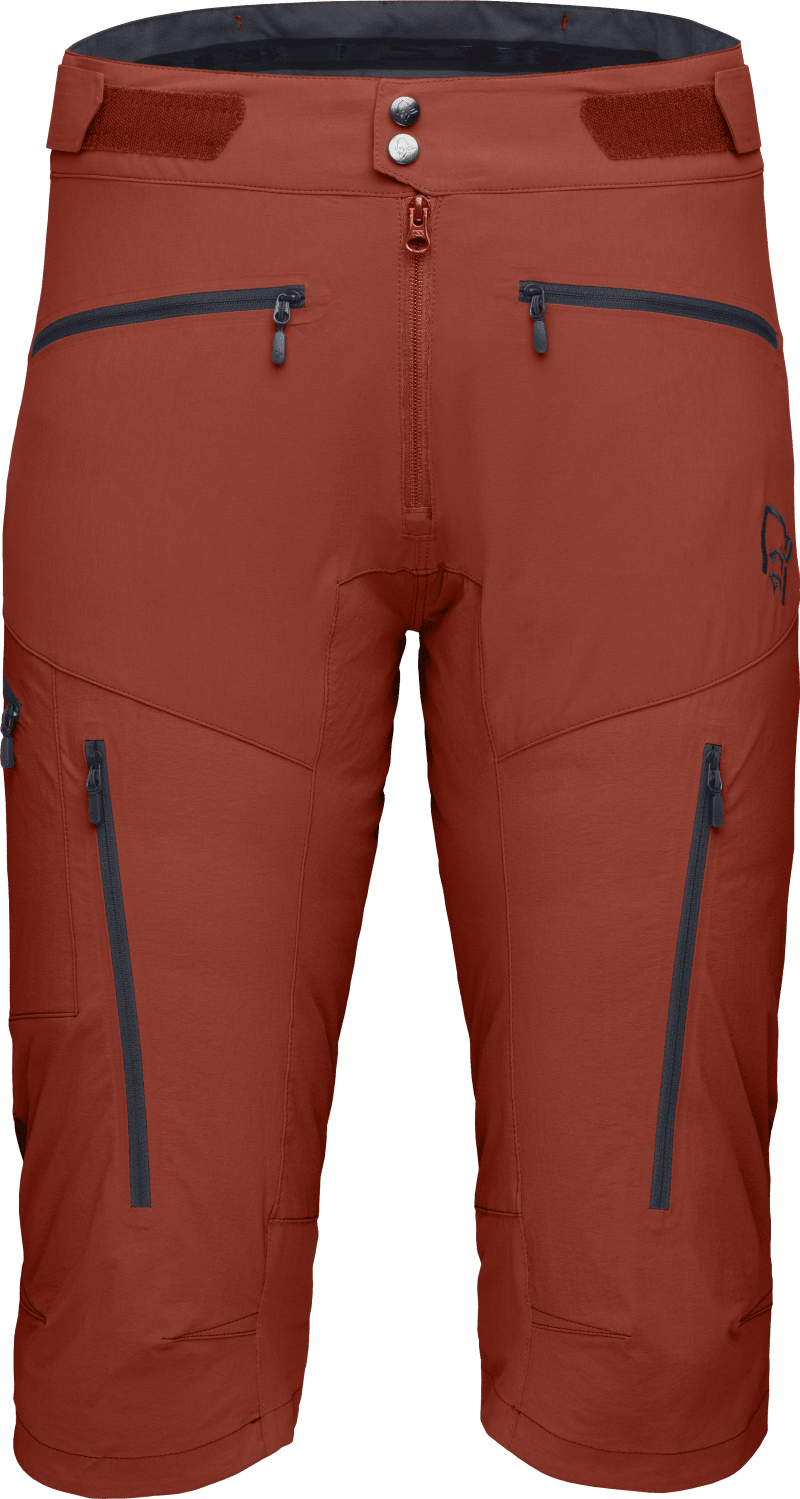 fjørå flex1 Shorts M's Rooibos Tea/Indigo Night