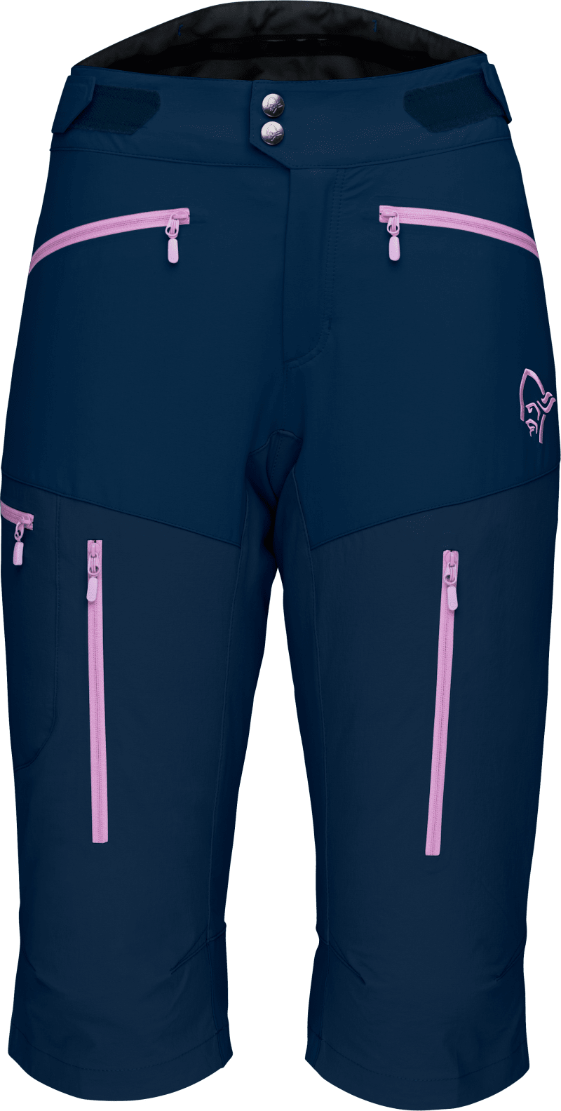 fjørå flex1 Shorts W's Indigo Night/Violet Tulle