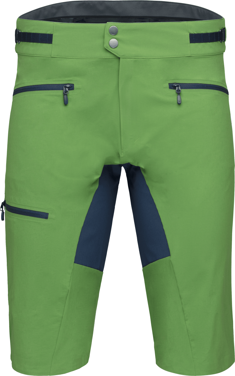 fjørå flex1 mid weight Shorts M's Treetop/Indigo Night
