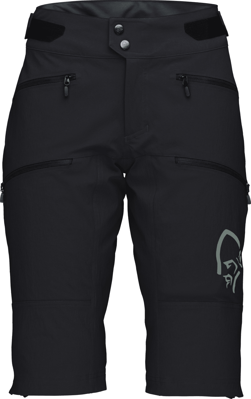 fjørå flex1 heavy duty Shorts W's Caviar Black/Castor Grey